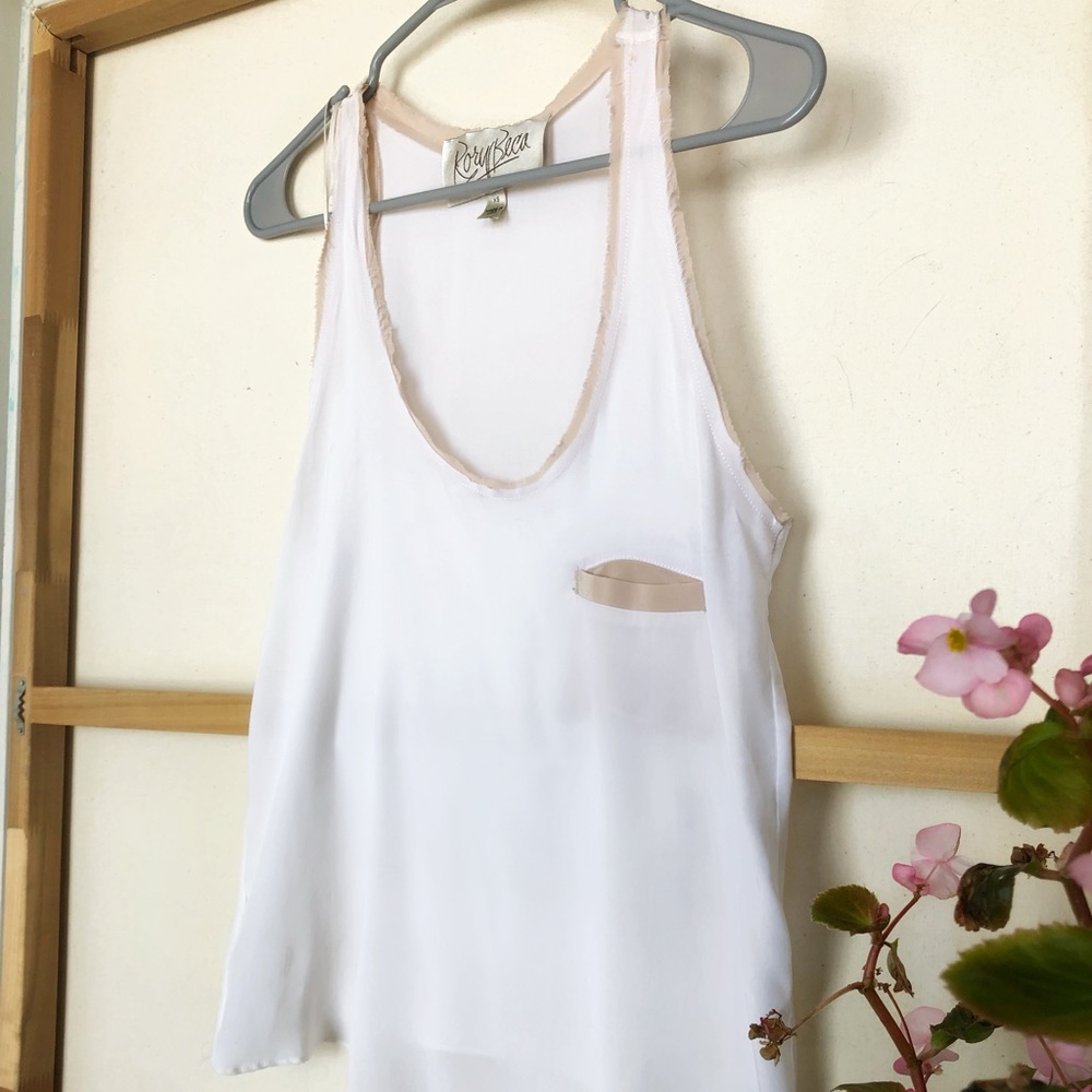 XS NWT Rory Beca Sheer Top